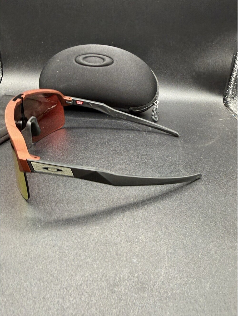 Oakley Sutro Lite Fire Orange/Prizm Trail Torch OO9463-7639 Forge Collection - Picture 5 of 9